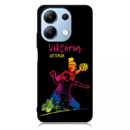 Kerd a Neveddel FOR HER kezilabda mintas Xiaomi Redmi Note 13 4G tok
