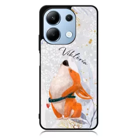 Cuki corgi kutyus - Téli mintás Xiaomi Redmi Note 13 4G tok