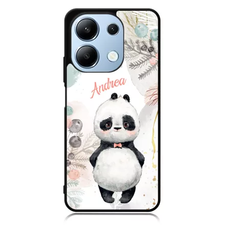 Édes kis Panda - Téli mintás Xiaomi Redmi Note 13 4G tok
