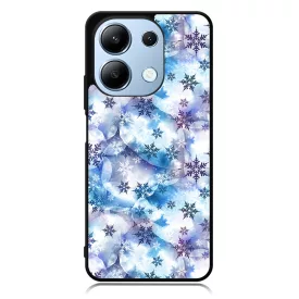 Téli Szépséges Hópihe mintás Xiaomi Redmi Note 13 4G tok