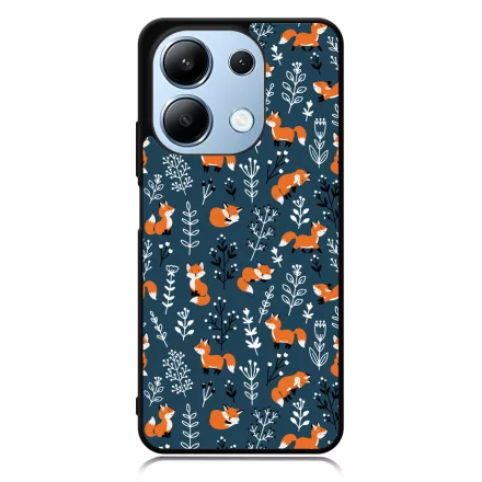 Cuki kis róka mintás Xiaomi Redmi Note 13 4G tok