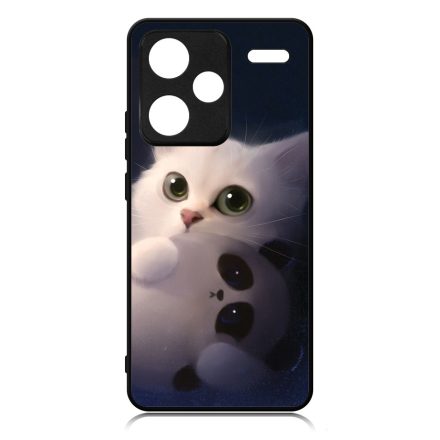 cica cicás macska macskás panda pandás Xiaomi Redmi Note 13 Pro Plus 5G tok