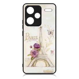 vintage párizs párizsi eiffel torony tornyos Xiaomi Redmi Note 13 Pro Plus 5G tok