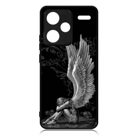 angyal angyalos fekete bukott Xiaomi Redmi Note 13 Pro Plus 5G tok