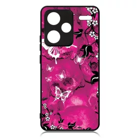 pillangó pillangós lepke lepkés Xiaomi Redmi Note 13 Pro Plus 5G tok