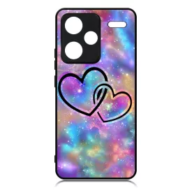 szerelem szerelmes szíves szivecskés hipster Xiaomi Redmi Note 13 Pro Plus 5G tok