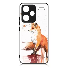 róka rókás fox Xiaomi Redmi Note 13 Pro Plus 5G tok