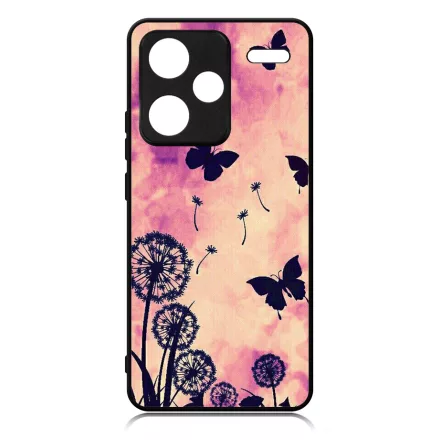 pillangós lepkés pitypang tavaszi Xiaomi Redmi Note 13 Pro Plus 5G tok