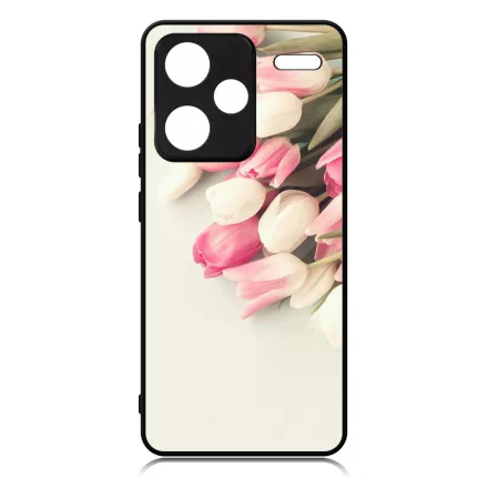 virágos tulipános tavaszi Xiaomi Redmi Note 13 Pro Plus 5G tok