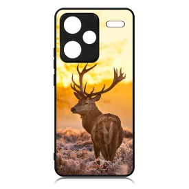szarvas szarvasos agancs őszi Xiaomi Redmi Note 13 Pro Plus 5G tok