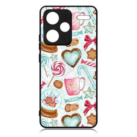 téli karácsonyi csajos mintás Xiaomi Redmi Note 13 Pro Plus 5G tok