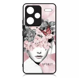 Spirit woman art tavaszi viragos Xiaomi Redmi Note 13 Pro Plus 5G tok