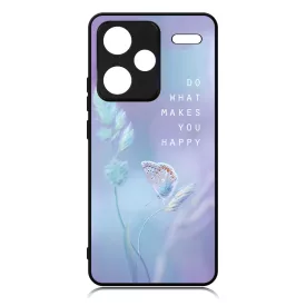 virágos tavaszi pillangós lepkés Xiaomi Redmi Note 13 Pro Plus 5G tok