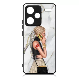 Matyó GIRL magyar mintás hungarian folk Xiaomi Redmi Note 13 Pro Plus 5G tok