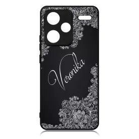 Kérd a neveddel - Matyó magyar mintás hungarian folk Xiaomi Redmi Note 13 Pro Plus 5G tok