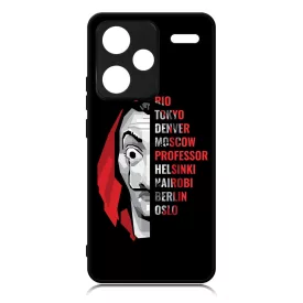 Mask - the Names - A Nagy Pénzrablás - la casa de papel Xiaomi Redmi Note 13 Pro Plus 5G tok