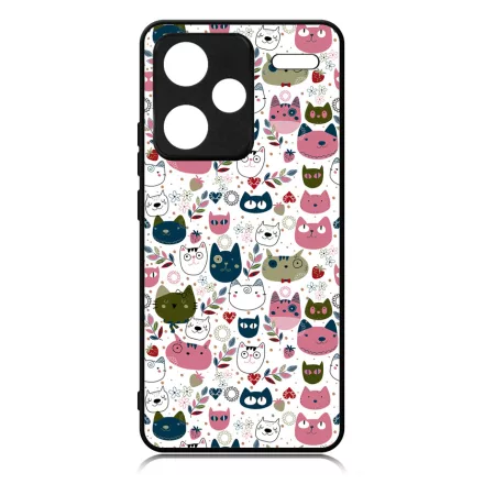 Csak vidáman - Cicák Xiaomi Redmi Note 13 Pro Plus 5G tok