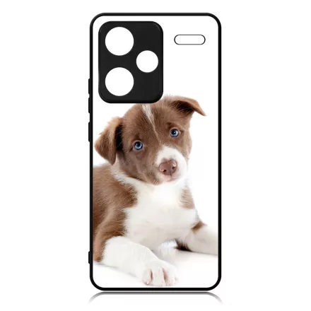 Édes Border Collie kölyök kutyus Xiaomi Redmi Note 13 Pro Plus 5G tok