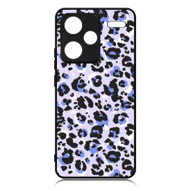 Purple Leopard Wild Beauty Csajos Allat mintas Xiaomi Redmi Note 13 Pro Plus 5G tok