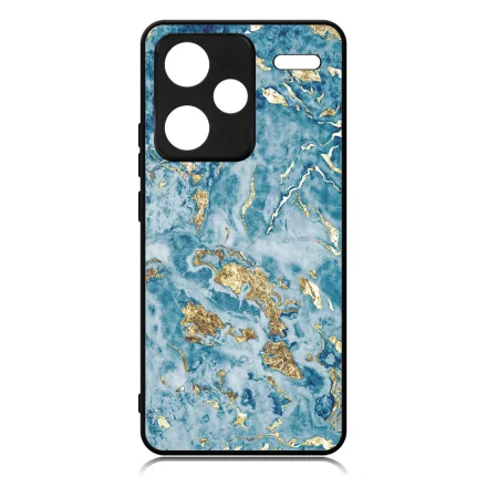 Blue Gold marvanyos marvany mintas Xiaomi Redmi Note 13 Pro Plus 5G tok