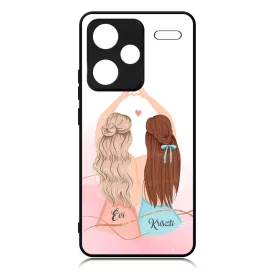 BFF Heart Best Friends forever legjobb baratnos Xiaomi Redmi Note 13 Pro Plus 5G tok