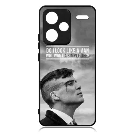 Tommy Shelby simple life idezet peaky blinders Xiaomi Redmi Note 13 Pro Plus 5G tok