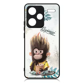 Kávés Maki - Téli mintás Xiaomi Redmi Note 13 Pro Plus 5G tok