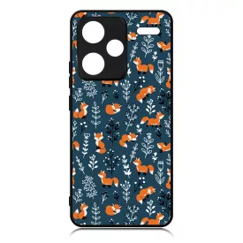 Cuki kis róka mintás Xiaomi Redmi Note 13 Pro Plus 5G tok