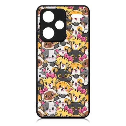 A legcukibb cica mintás Xiaomi Redmi Note 13 Pro Plus 5G tok