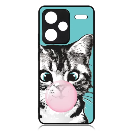 Bubble Cat - cica mintás Xiaomi Redmi Note 13 Pro Plus 5G tok