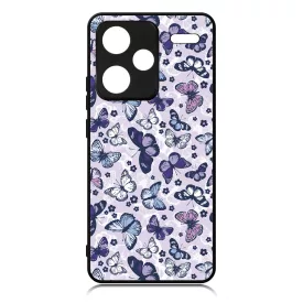Gyonyoru lila pillangok Xiaomi Redmi Note 13 Pro Plus 5G tok