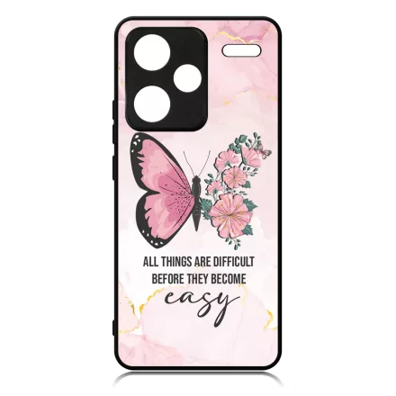 Pillango viragos motivacios Xiaomi Redmi Note 13 Pro Plus 5G tok