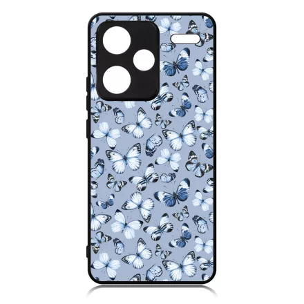 Szepseges kek pillangok Xiaomi Redmi Note 13 Pro Plus 5G tok