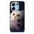 cica cicás macska macskás panda pandás Xiaomi Redmi Note 13 Pro 4G tok