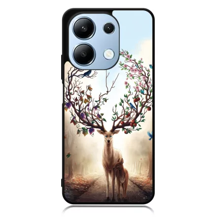 erdő szarvas őz négy évszak Xiaomi Redmi Note 13 Pro 4G tok