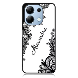 kérd a neveddel csipkés csajos Xiaomi Redmi Note 13 Pro 4G tok