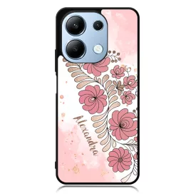 Kérd a neveddel - RoseGold Matyó magyar mintás hungarian folk Xiaomi Redmi Note 13 Pro 4G tok