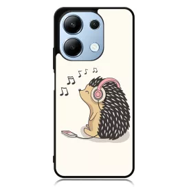 Csak a zene - Sünis sündisznós Xiaomi Redmi Note 13 Pro 4G tok