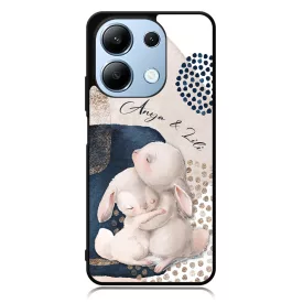 Kerd a neveddel - Cuki nyuszik - osz Xiaomi Redmi Note 13 Pro 4G tok