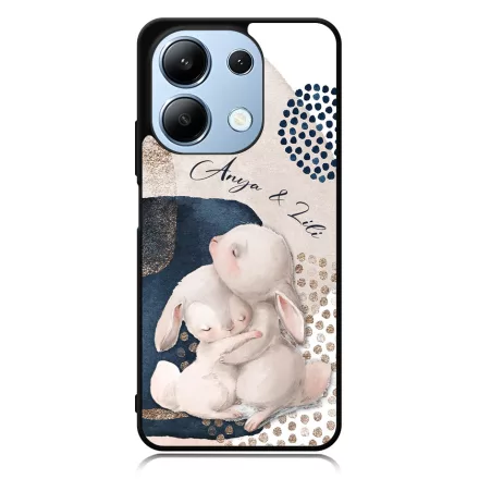 Kerd a neveddel - Cuki nyuszik - osz Xiaomi Redmi Note 13 Pro 4G tok