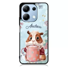 Kakaós hörcsög - Téli mintás Xiaomi Redmi Note 13 Pro 4G tok