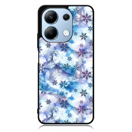 Téli Szépséges Hópihe mintás Xiaomi Redmi Note 13 Pro 4G tok