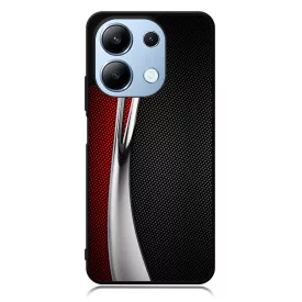 Silver Wave karbon mintás Xiaomi Redmi Note 13 Pro 4G tok