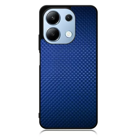 Gyönyörű kék karbon fiber mintás Xiaomi Redmi Note 13 Pro 4G tok