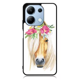 Csodaszép rajzolt lovas Xiaomi Redmi Note 13 Pro 4G tok