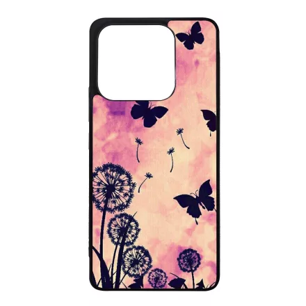 pillangós lepkés pitypang tavaszi Xiaomi Redmi Note 14 4G tok