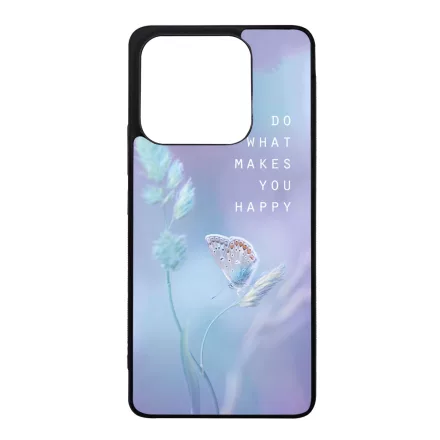 virágos tavaszi pillangós lepkés Xiaomi Redmi Note 14 4G tok