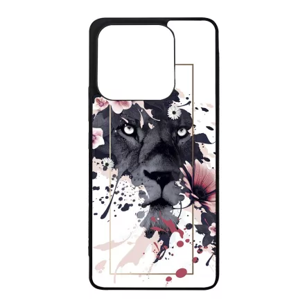 Gyönyörű oroszlán ajándék nőknek valentin napra Xiaomi Redmi Note 14 4G tok