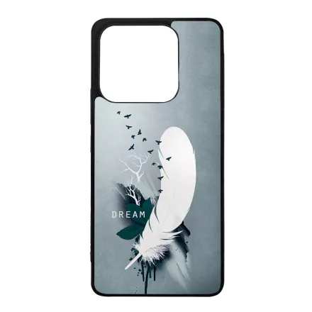 Dream - Álom - Feather, Tollas ajándék nőknek valentin napra Xiaomi Redmi Note 14 4G tok