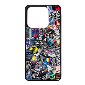 NASA matricabomba astronaut űrhajós stickerbomb Xiaomi Redmi Note 14 4G tok